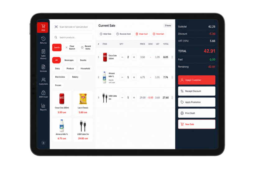POSMena Retail Software